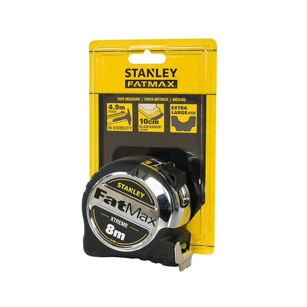 Stanley Tape Measure 8m Fatmax Xtreme