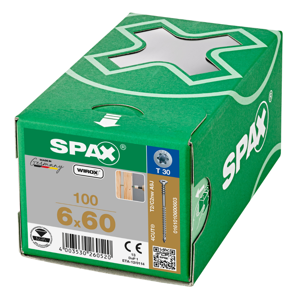 SPAX Adjusting Screw WIROX Box of 100