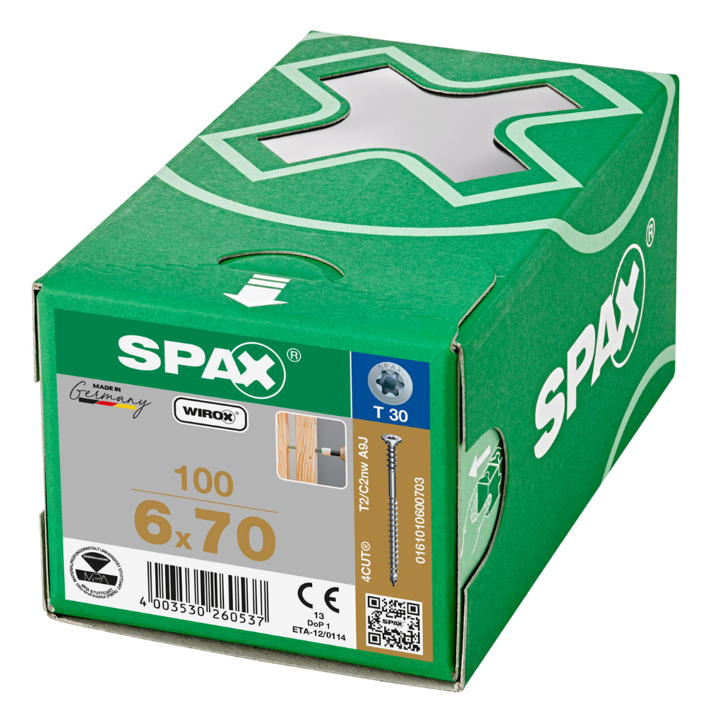 SPAX Adjusting Screw WIROX Box of 100