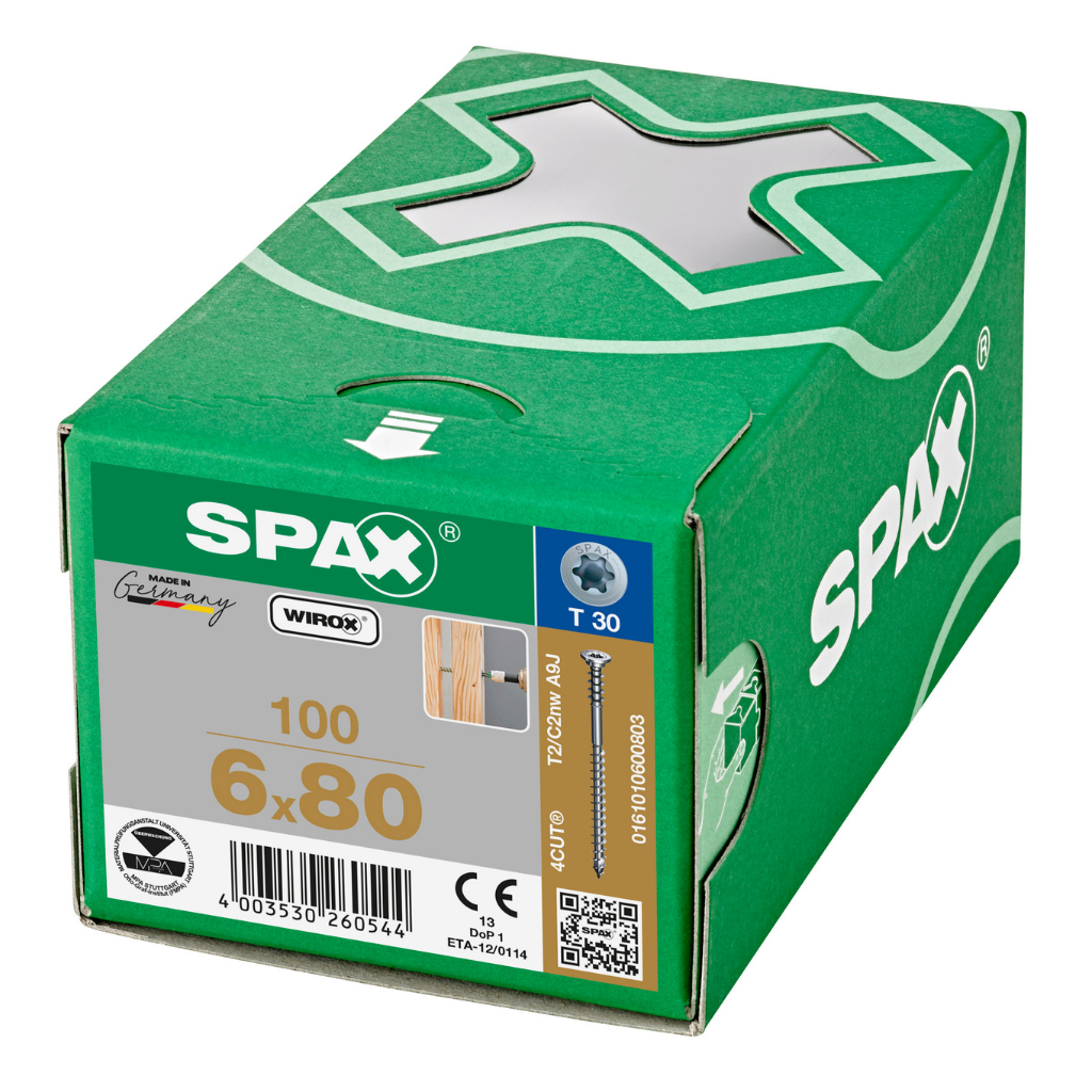 SPAX Adjusting Screw WIROX Box of 100