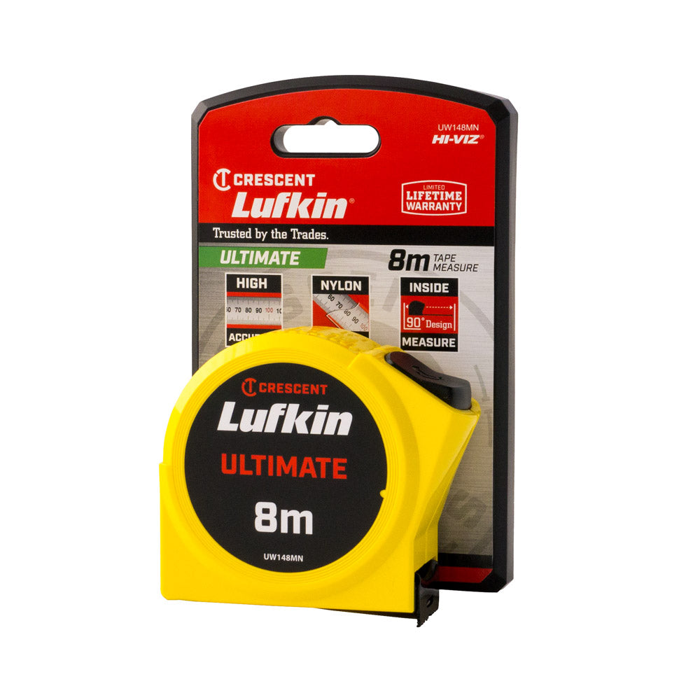 Lufkin Tape Measure Ultimate 8m x 25mm