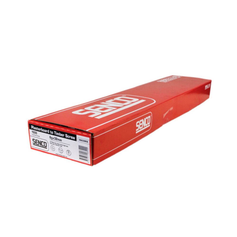 SENCO Collated No: 2 Screws for Plasterboard to Timber - Pack of 1000