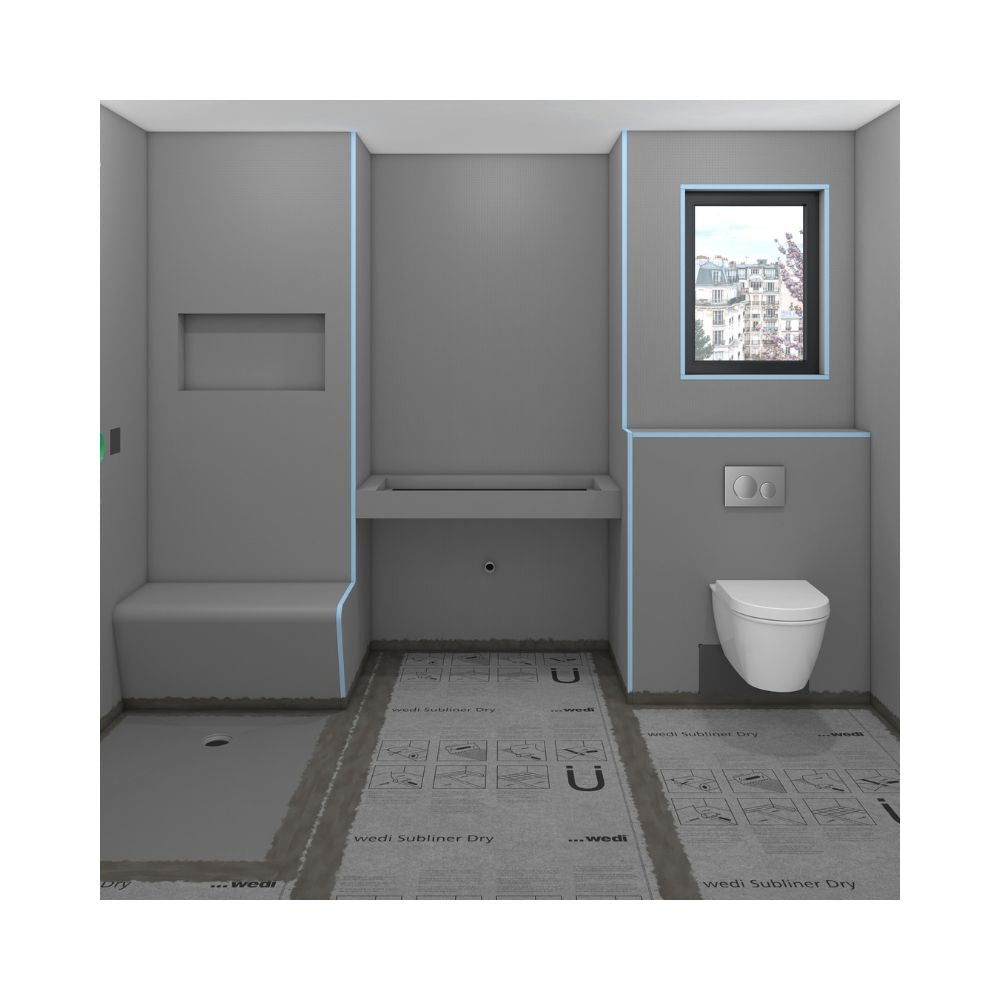 wedi® Subliner Waterproof Dry Sealing Sheet Membrane