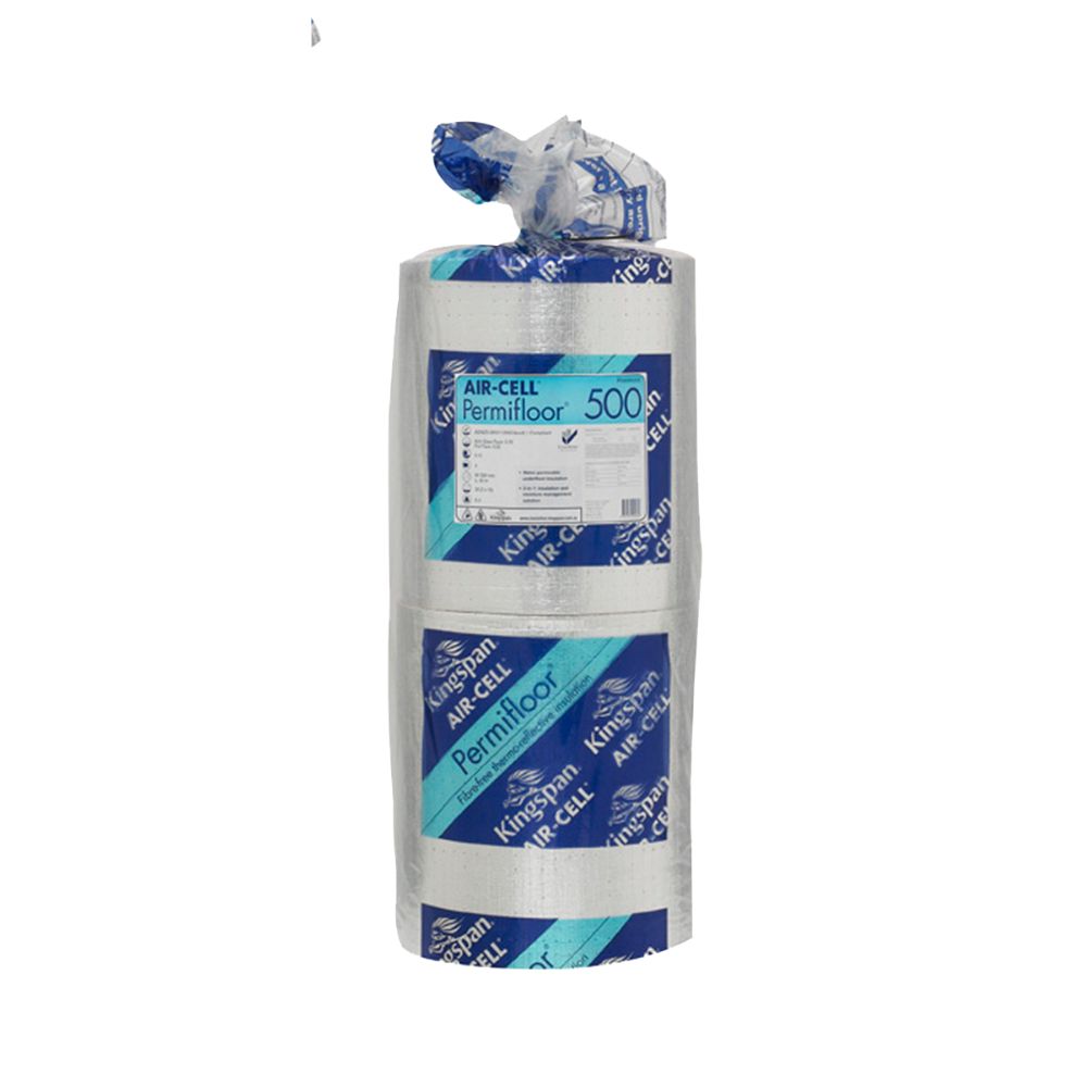 Kingspan AIR-CELL Permifloor 500 - 30m2  (2 Rolls - 500mm x 30m2)