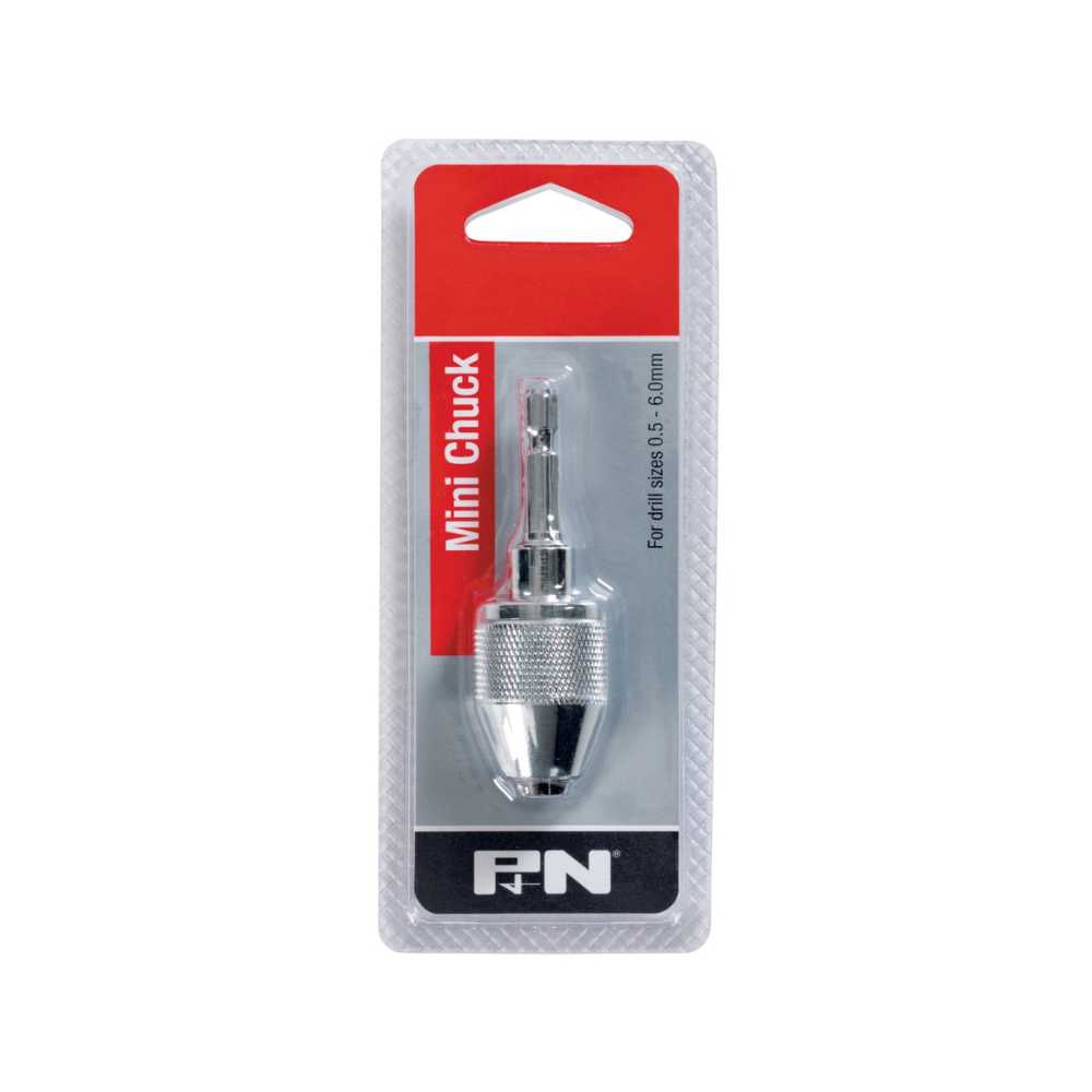 P&amp;N Tools Quickbit Mini Chuck Keyless 0.5-6mm (1/4)