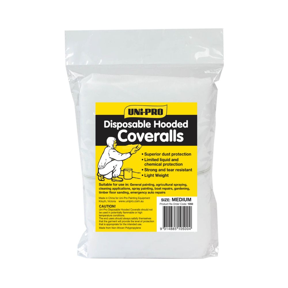 UNi-PRO Disposable Hooded Coveralls