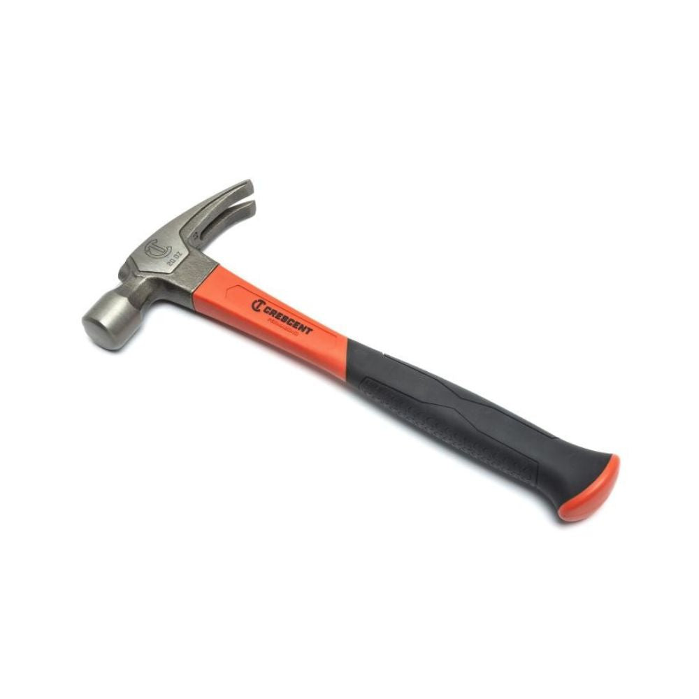 Crescent 20oz/600g Rip Claw Hammer – Fiberglass Handle with Permabond® Technology
