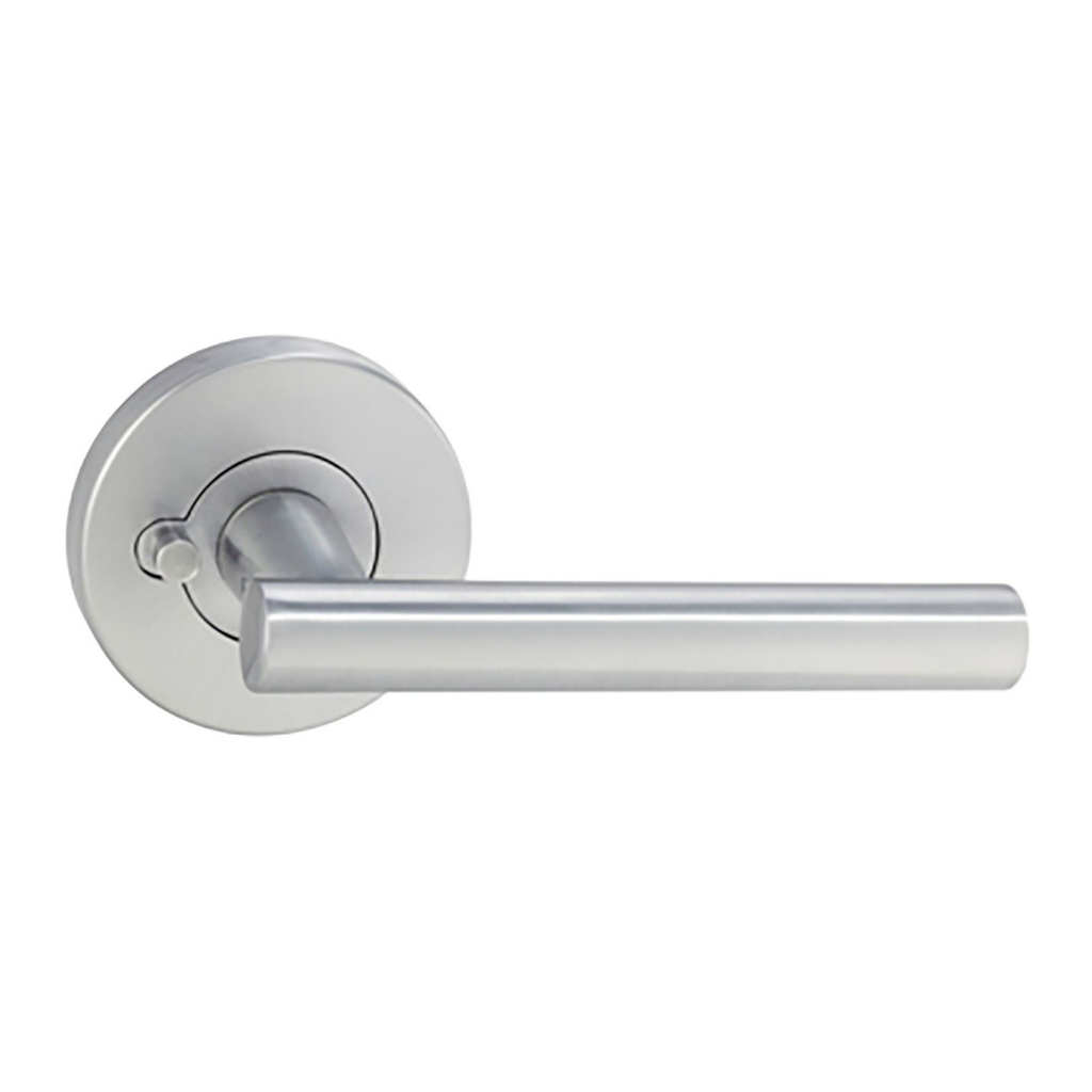 Gainsborough Choice Amelia Privacy Lever Set in satin chrome