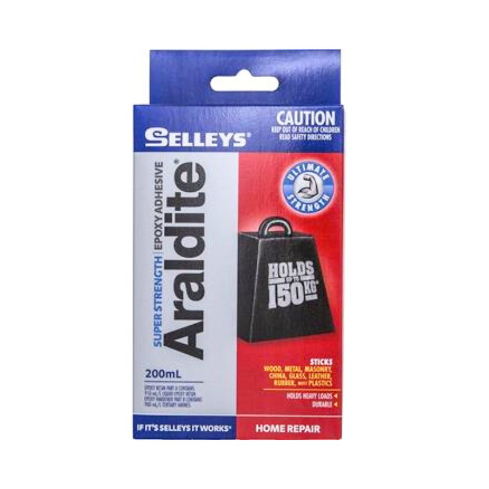 Selleys Araldite Super Strength Industrial Adhesive for Strong and Durable Bonding Applications