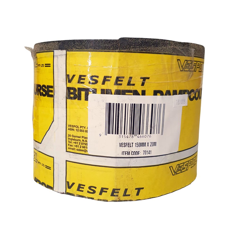 Malthoid Bitumen Dampcourse - 110mm and 150mm