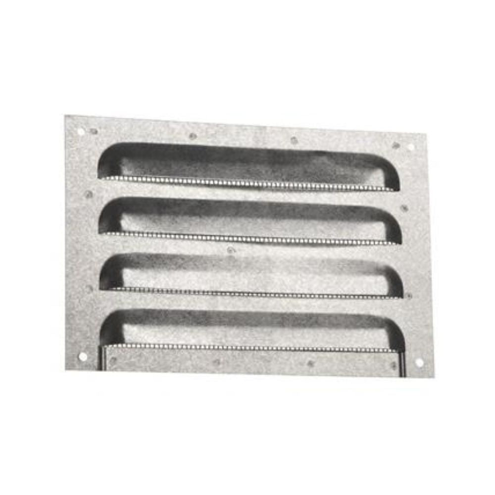 Abey Vent Flat Face Louverd Galvanised 230x160mm