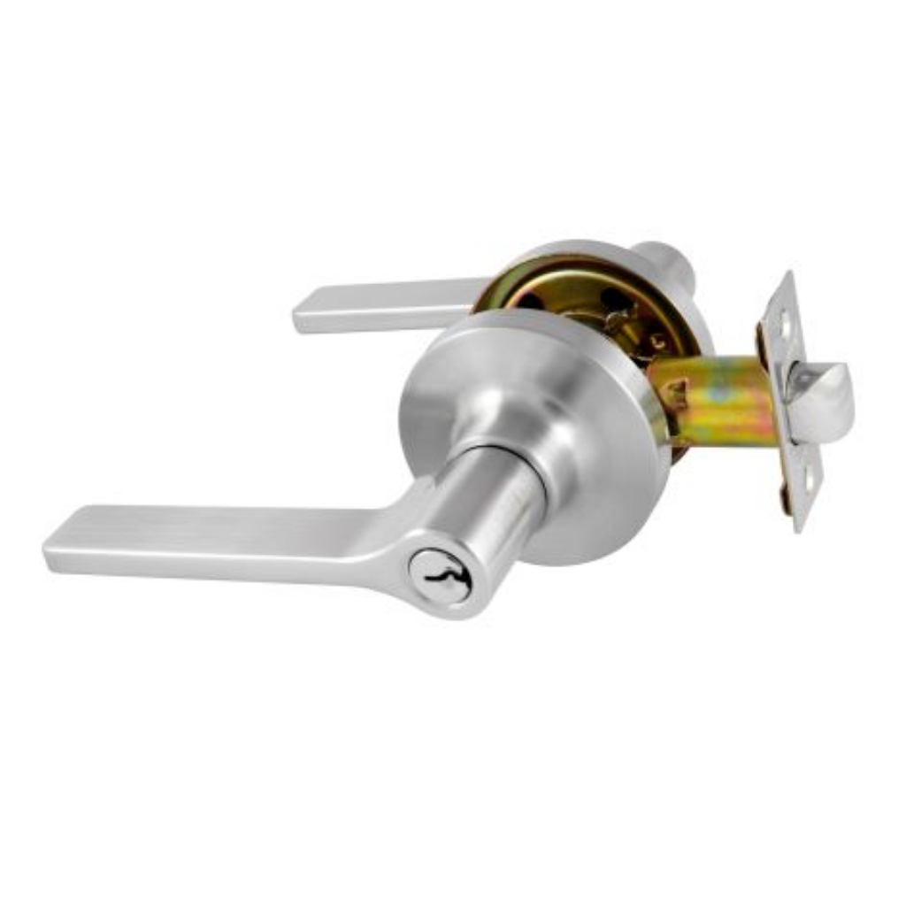 Gainsborough TradePro Adel Entrance Lever Set in Satin Chrome
