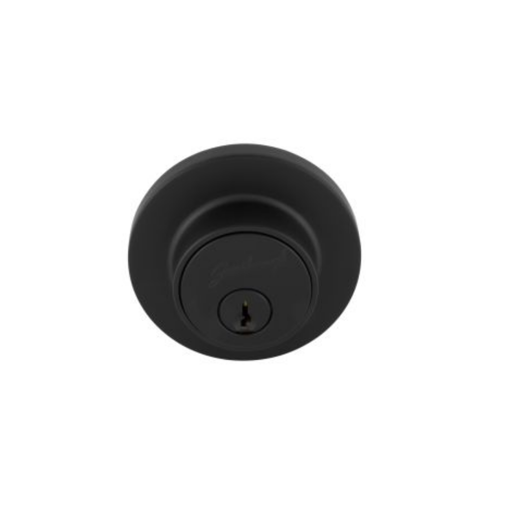 Gainsborough  TradePro Cass Single Cylinder Deadbolt in Matte Black