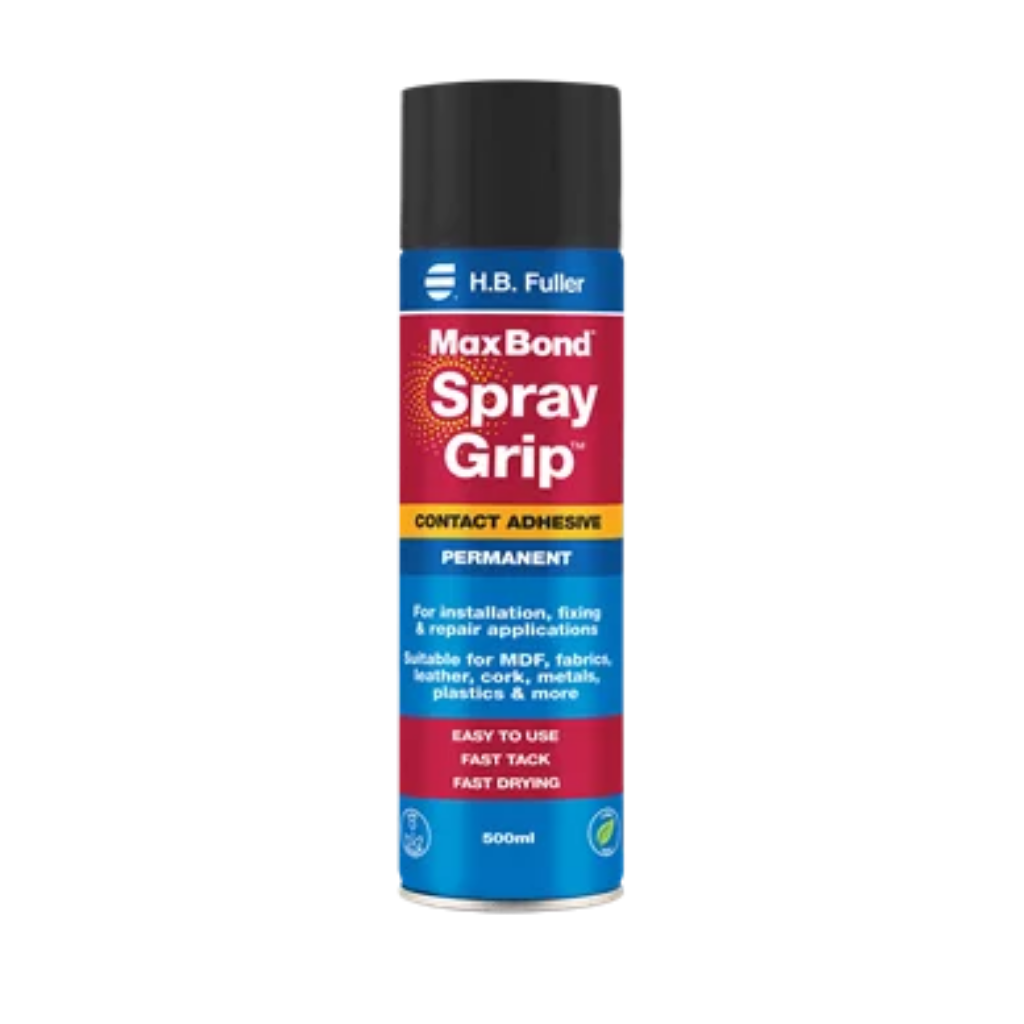 H.B. Fuller Max Bond Spray Grip Permanent Contact Adhesive 500ml