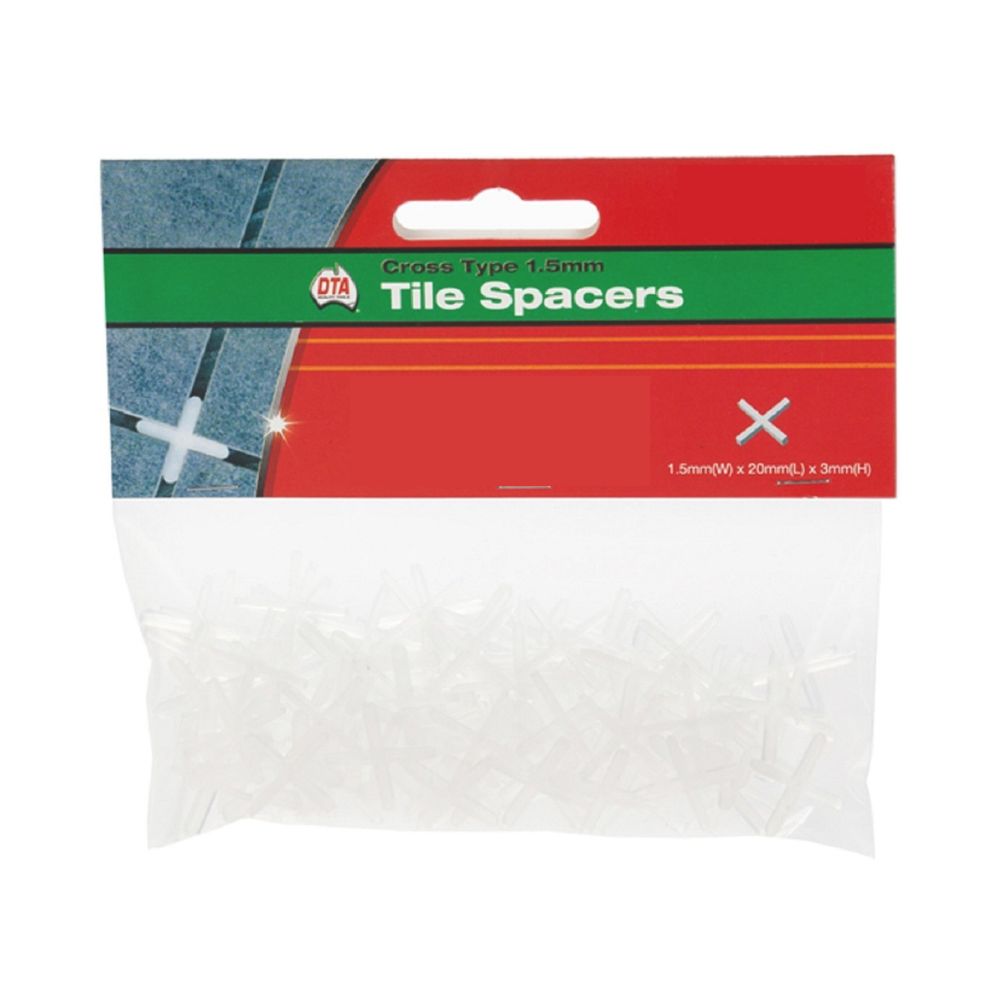 DTA 3mm Tile Wall Spacer Pack of 500