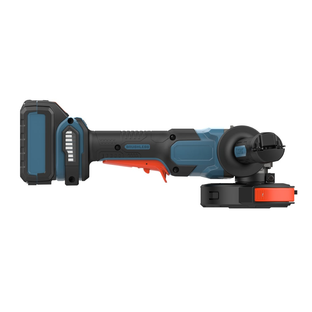 SENIX X2 18V Brushless 125mm Angle Grinder Skin with Paddle Switch