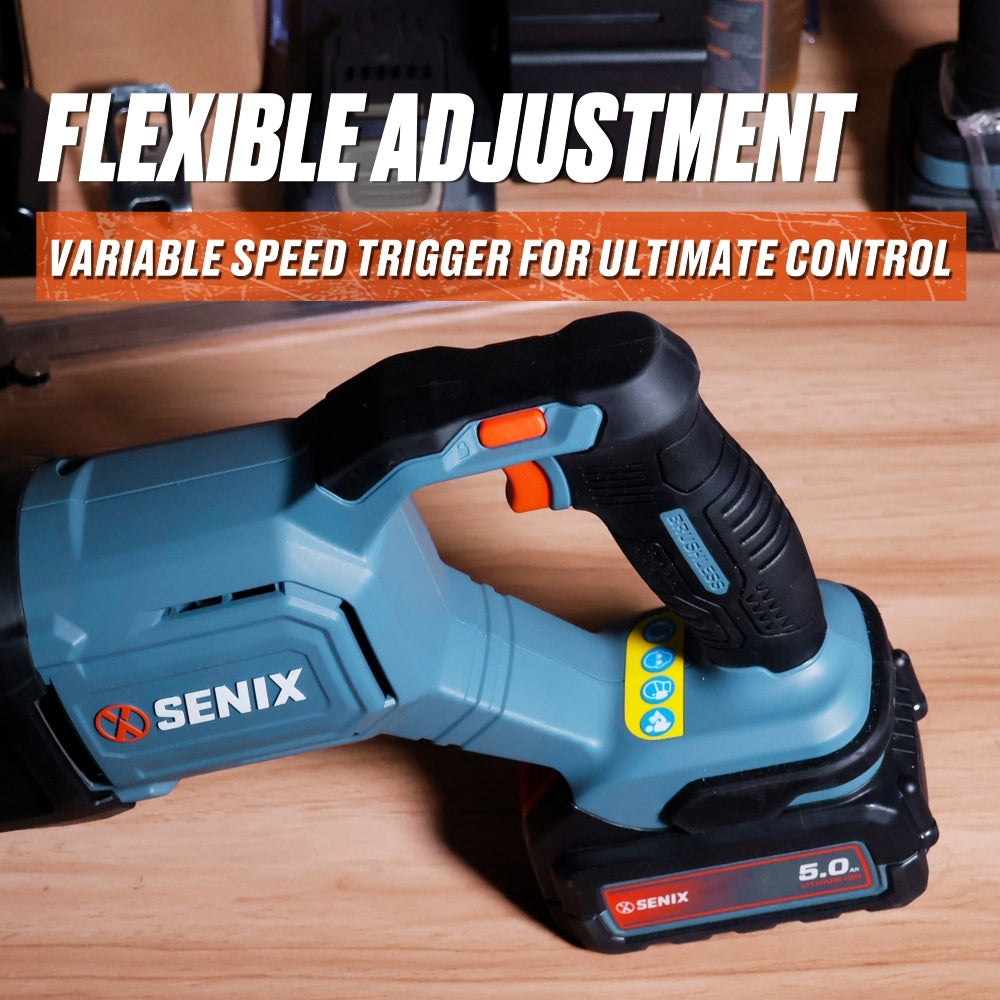 SENIX X2 18V Brushless 26mm Reciprocating Saw Skin