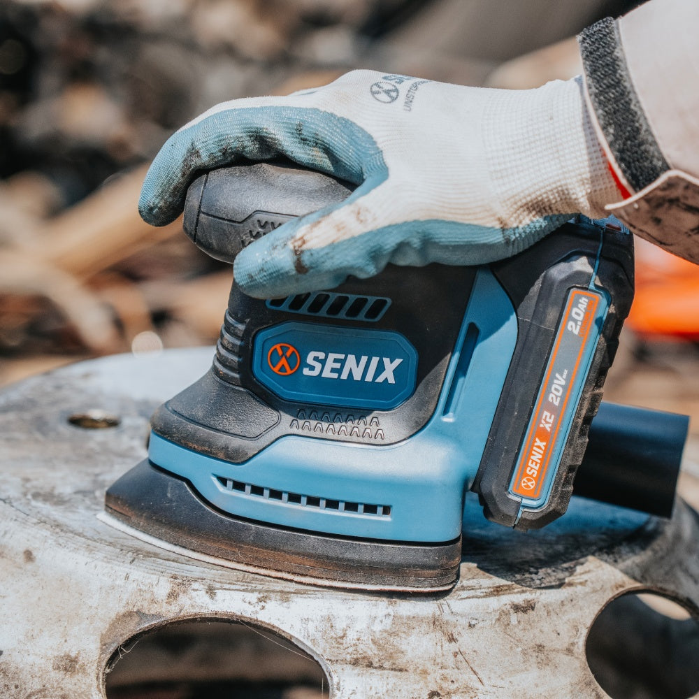 SENIX X2 18V Brushless Sheet Sander Skin