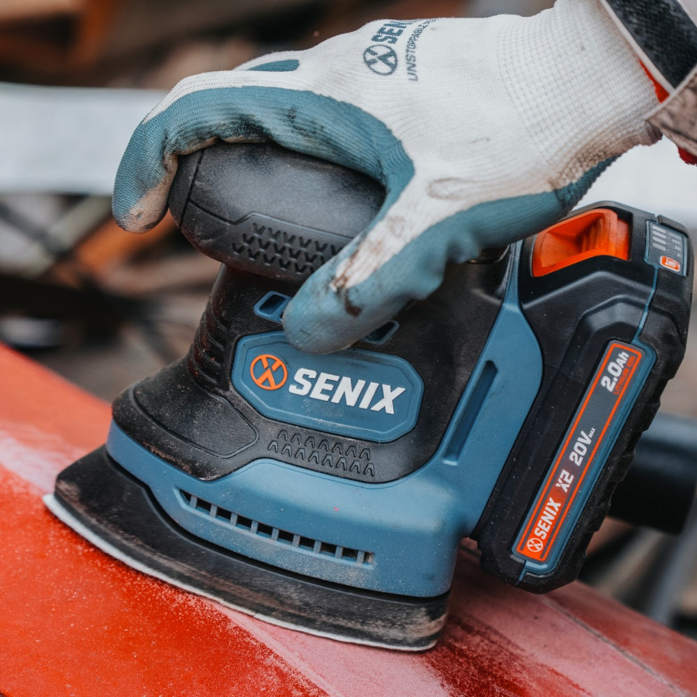 SENIX X2 18V Brushless Sheet Sander Skin