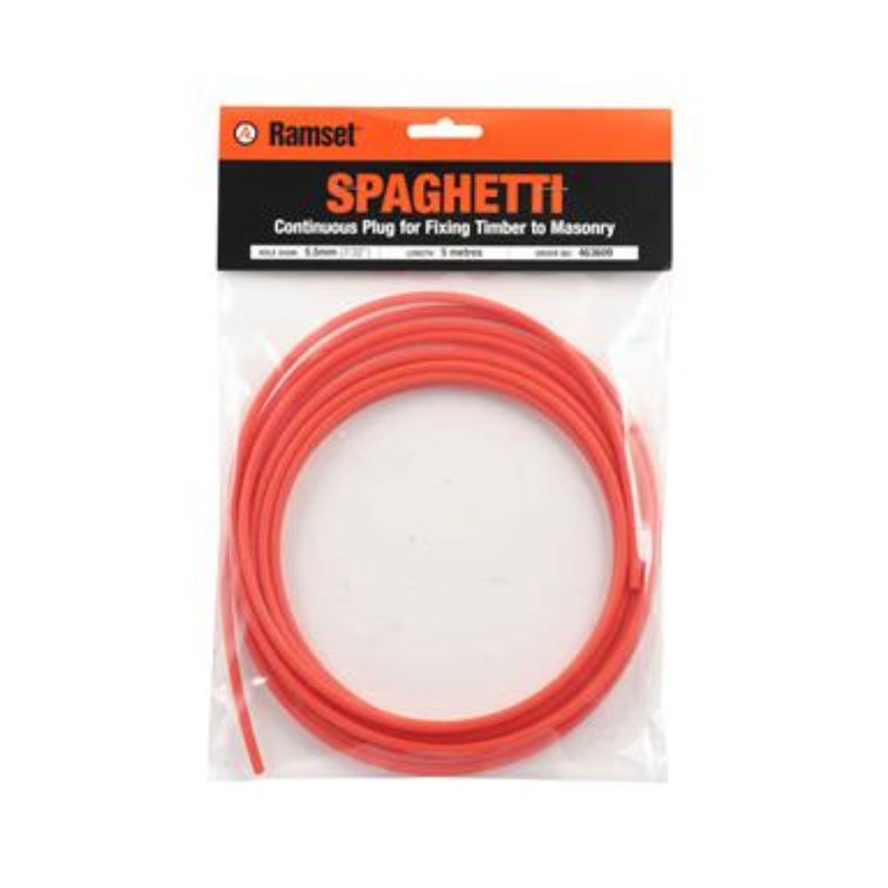 Ramset Plug Plastic Spaghetti 5m