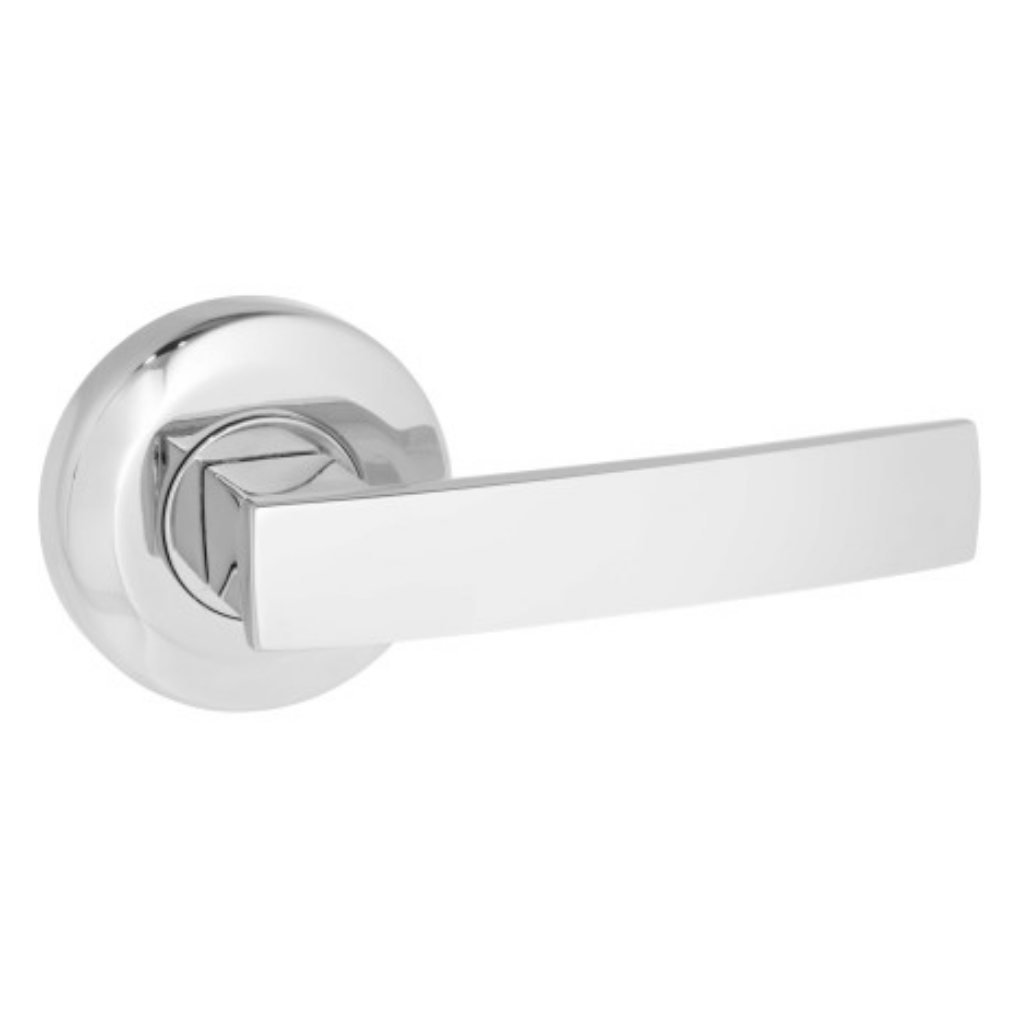 Gainsborough Neue Angular Round Rose Passage Lever Set