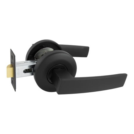 Gainsborough G2 Series Angular Passsage Lever Set - Matt Black