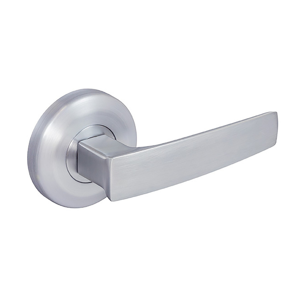 Gainsborough Neue Aurora Passage Lever Set in Brushed Satin Chrome