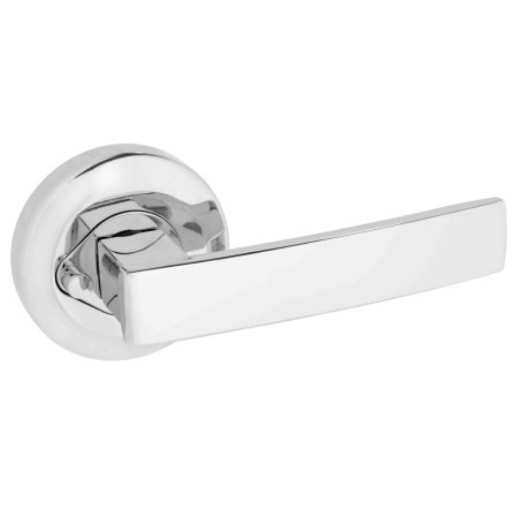 Gainsborough Neue Angular Round Rose Privacy Lever Set