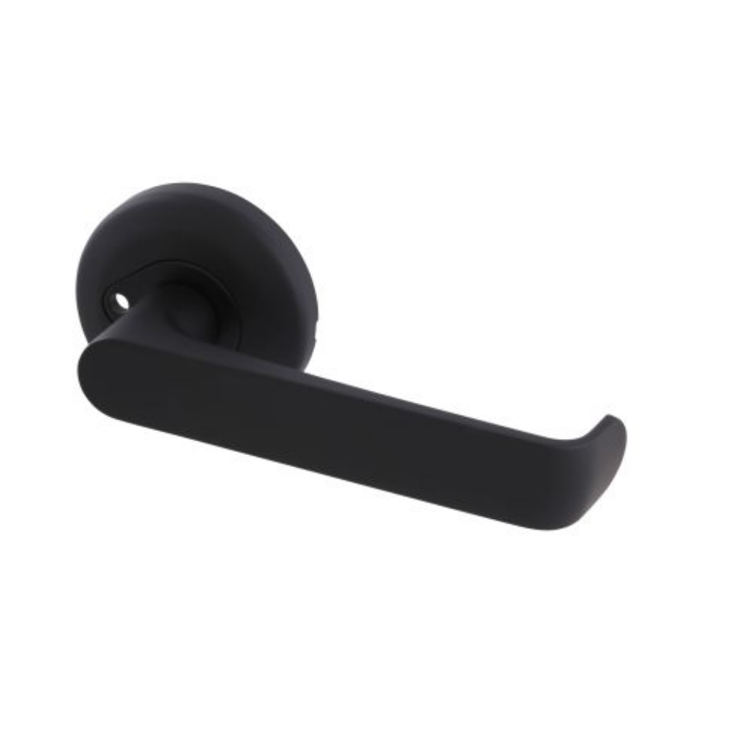 Gainsborough Neue Telo Privacy Lever Set in Matte Black