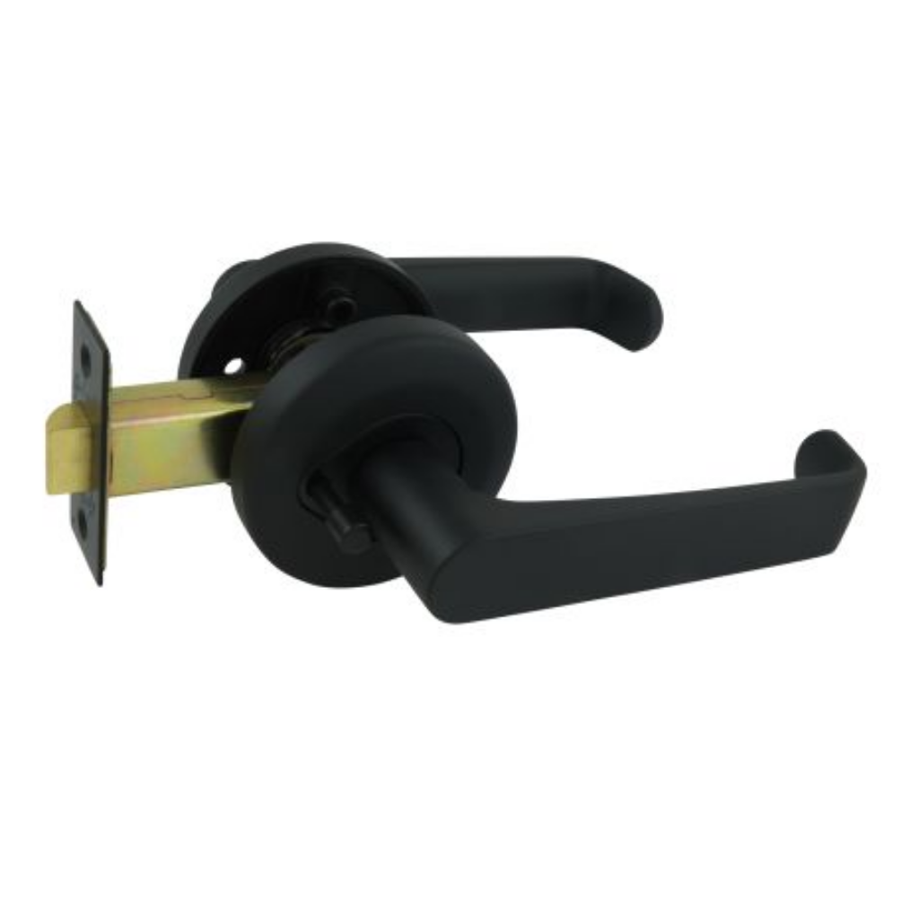Gainsborough Neue Telo Privacy Lever Set in Matte Black
