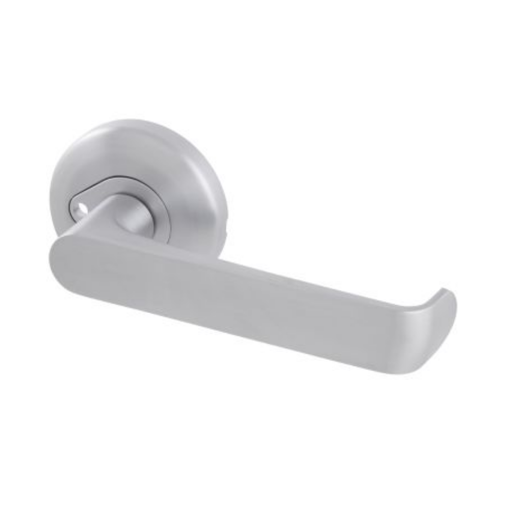 Gainsborough Neue Telo Privacy Lever Set in Brushed Satin Chrome