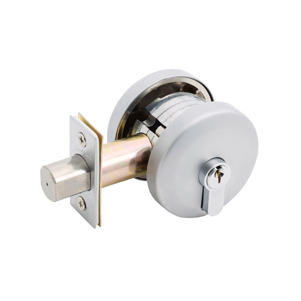 Gainsborough Neue Smooth Round Double Cylinder Deadbolt