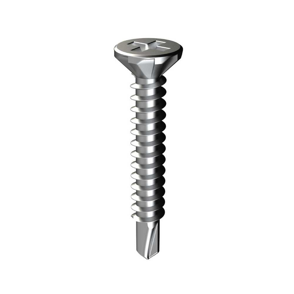 Bremick Screw Metal Ribbed Head 18gx30mm 1000 Pack