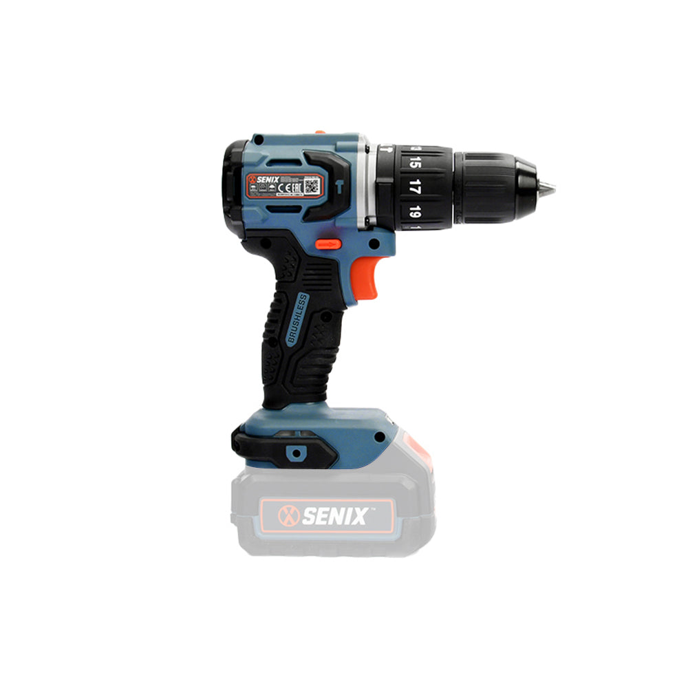 SENIX X2 18V Brushless 60Nm Hammer Drill Kit