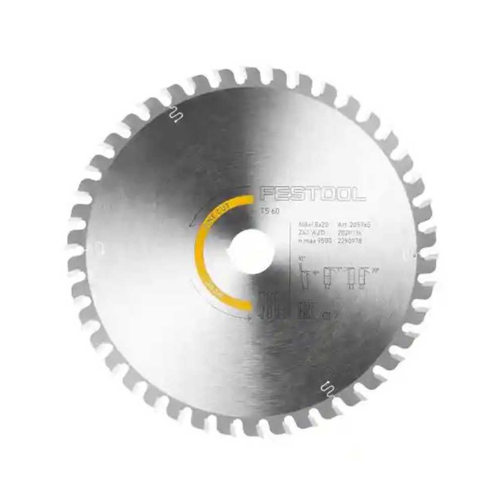 Festool Fine Tooth Saw Blade 168mm x 1.8mm x 20mm 42 Tooth