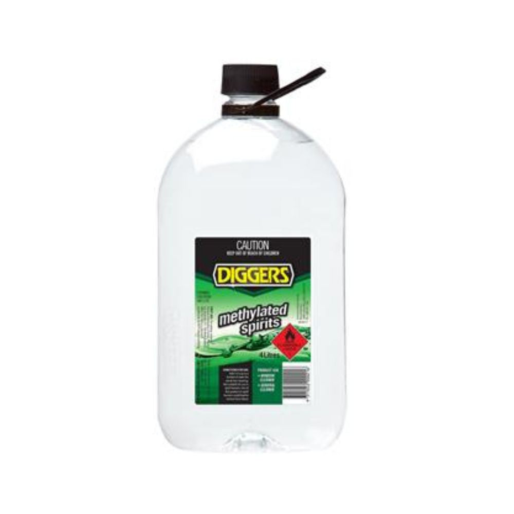 Diggers Methylated Spirits 4Lt 15000-4DIG