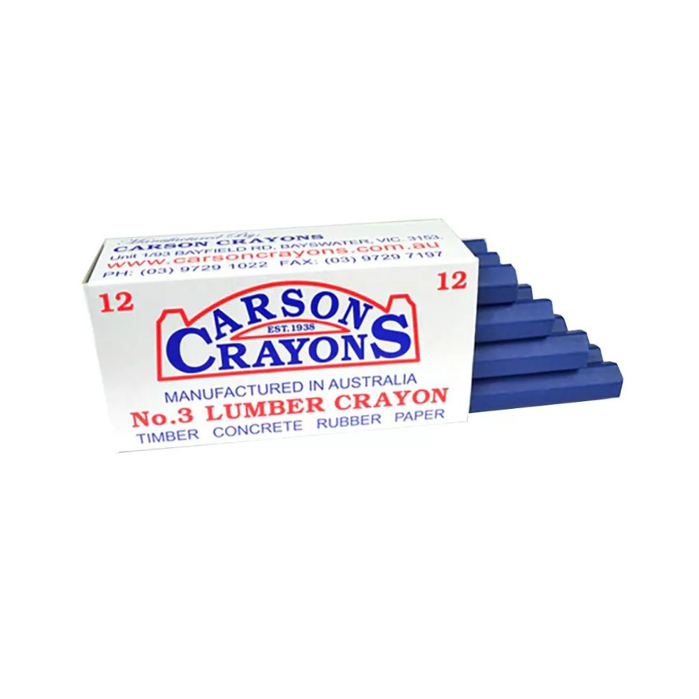 Carson Lumber Crayon - 12 Crayon Pack