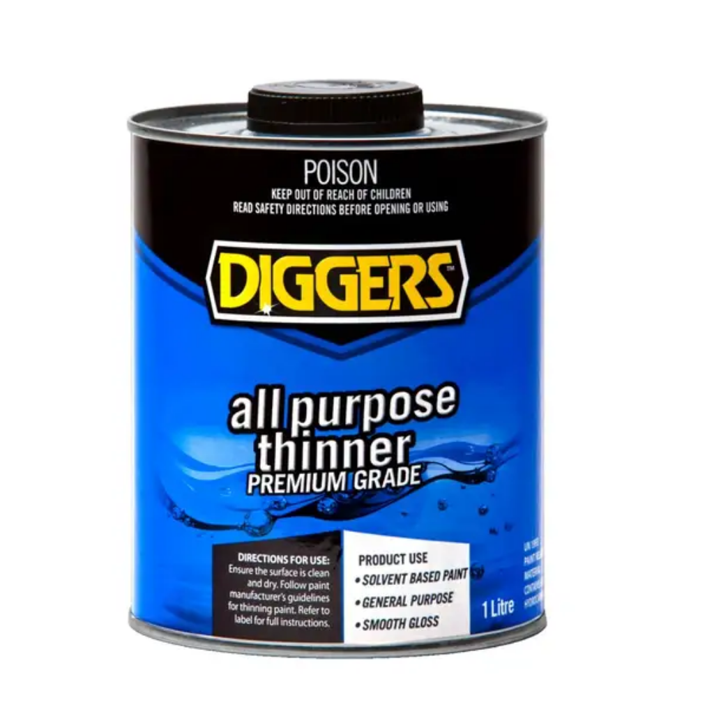 Diggers All Purpose Thinner Premium Grade 1L