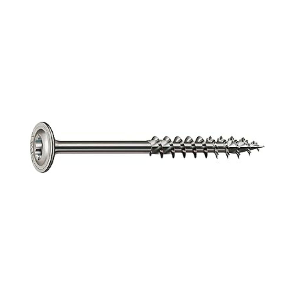 SPAX Wood Screw 8 x 160 A2 Washer Head