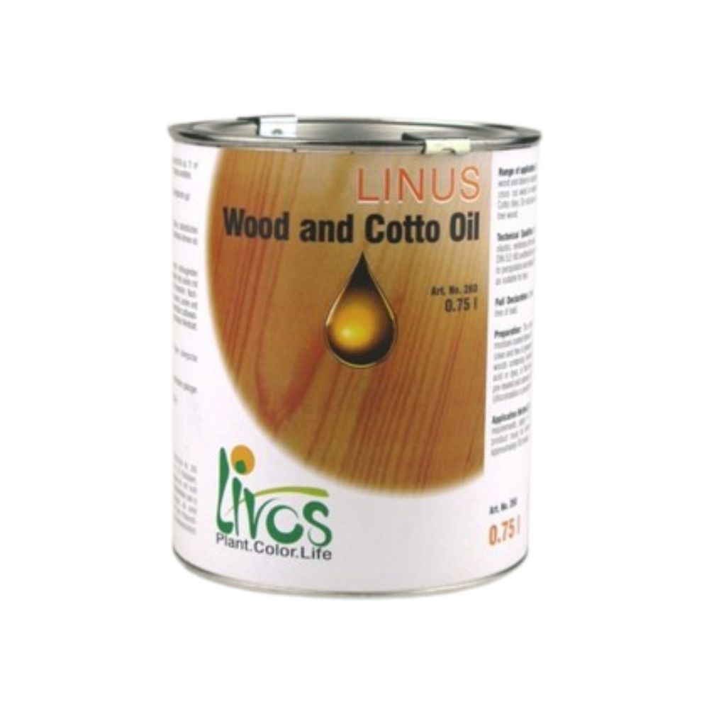 LIVOS LINUS Wood and Cotto Oil 10 Litre #260