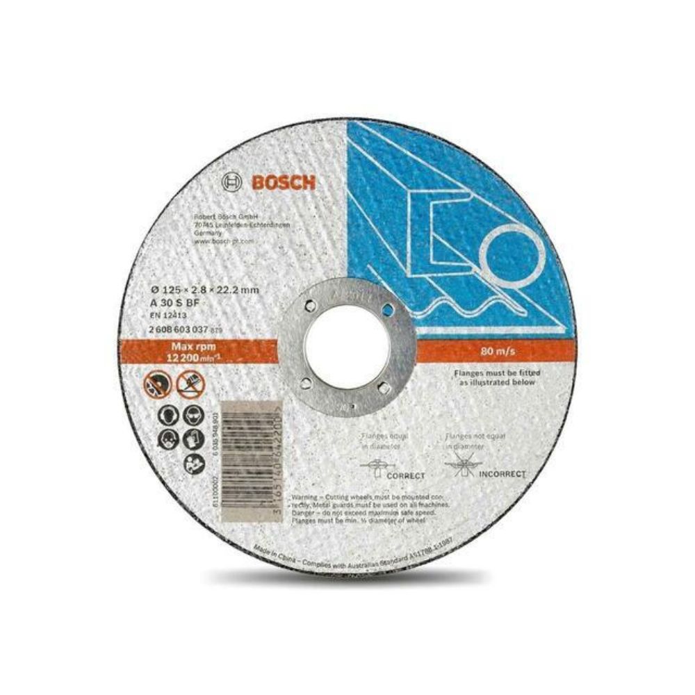Bosch Cutting Disc Metal 125 x 2.8mm