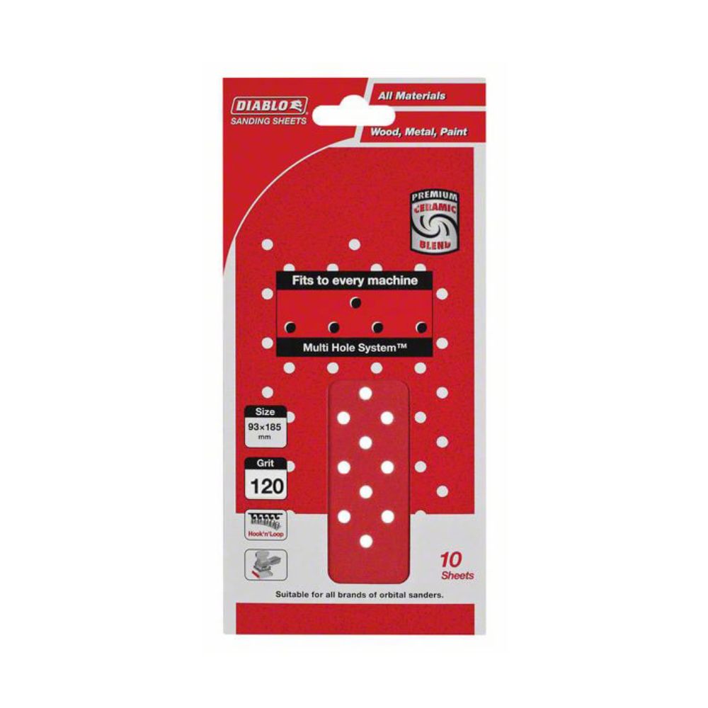 Diablo Orb Multihole Sanding Sheets Various Sizes and Grits 10pc and Multimaterial Drill Bit