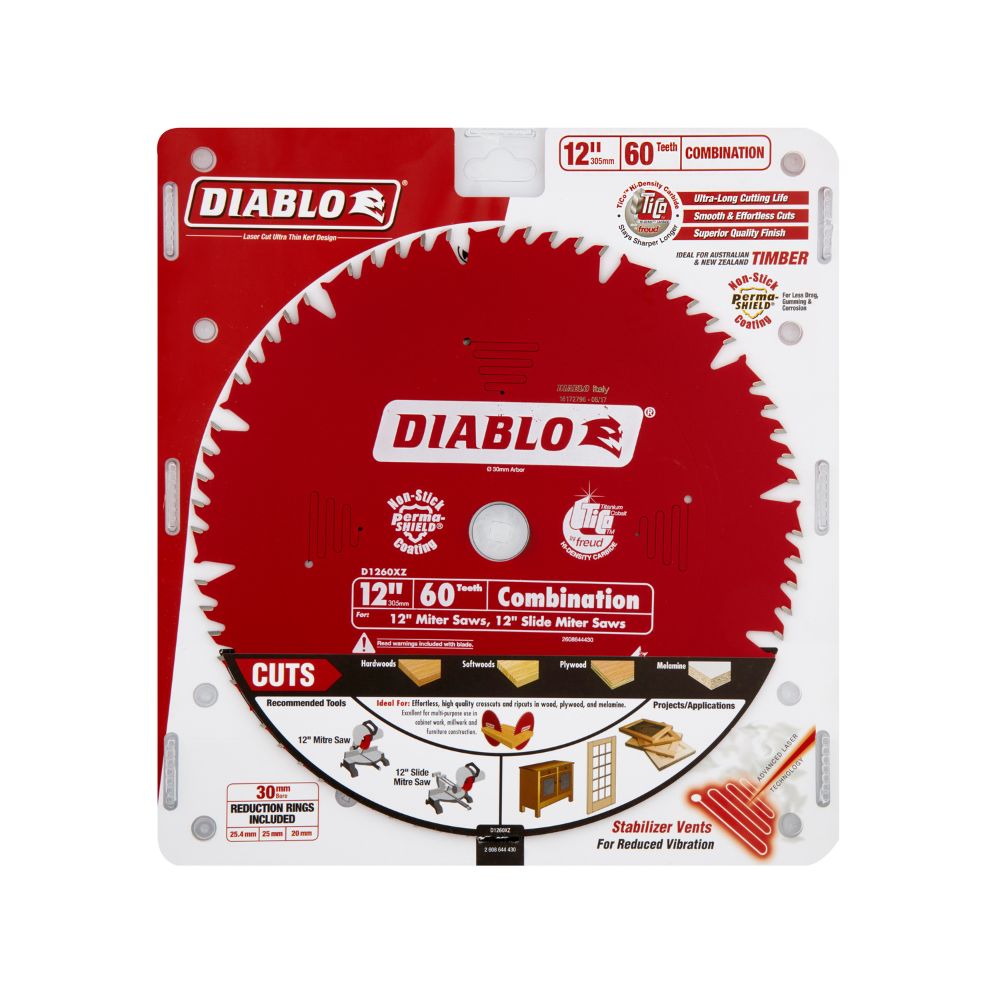 Diablo Circular Saw Blade 12&quot; 305mm 60t Combination