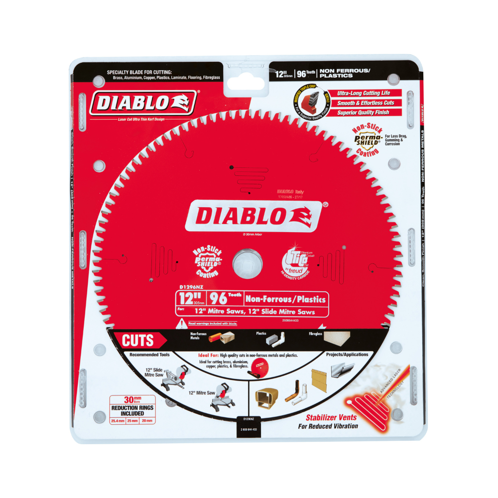 Diablo Aluminium Circular Saw Blade with High Tooth Count for Precision Cutting