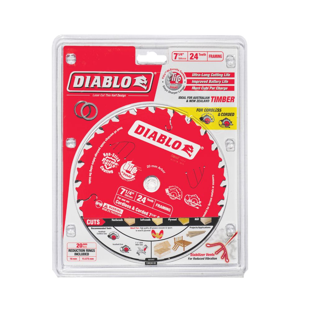 Diablo Circular Saw Blade 24T Framing Saw Blade