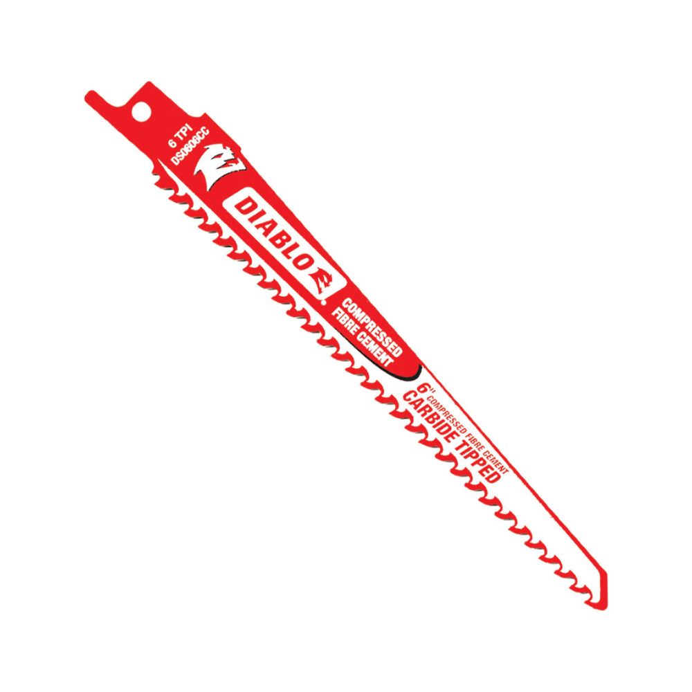 Diablo 6 Recip Saw Blade For Special Abrasives - Carbide Tipped