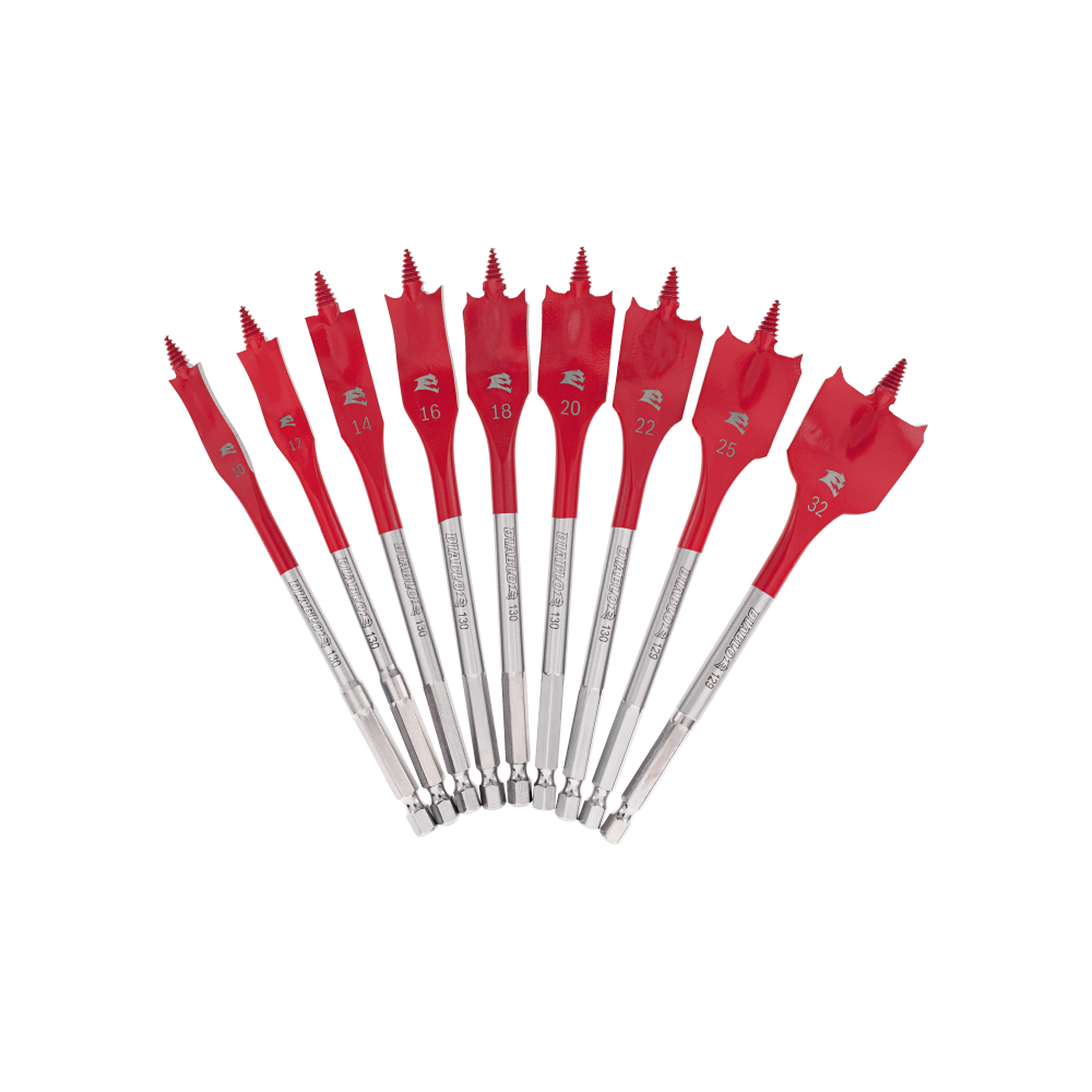 SPEEDemon™ Spade Bit Set (9-Piece)