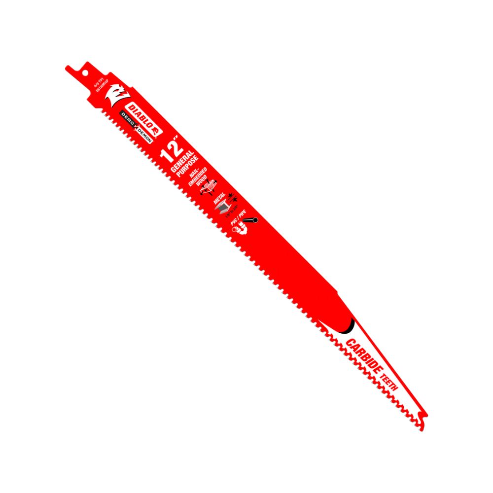 Diablo Recip Saw Blade 305mm Demo Demon Carbide General Purpose