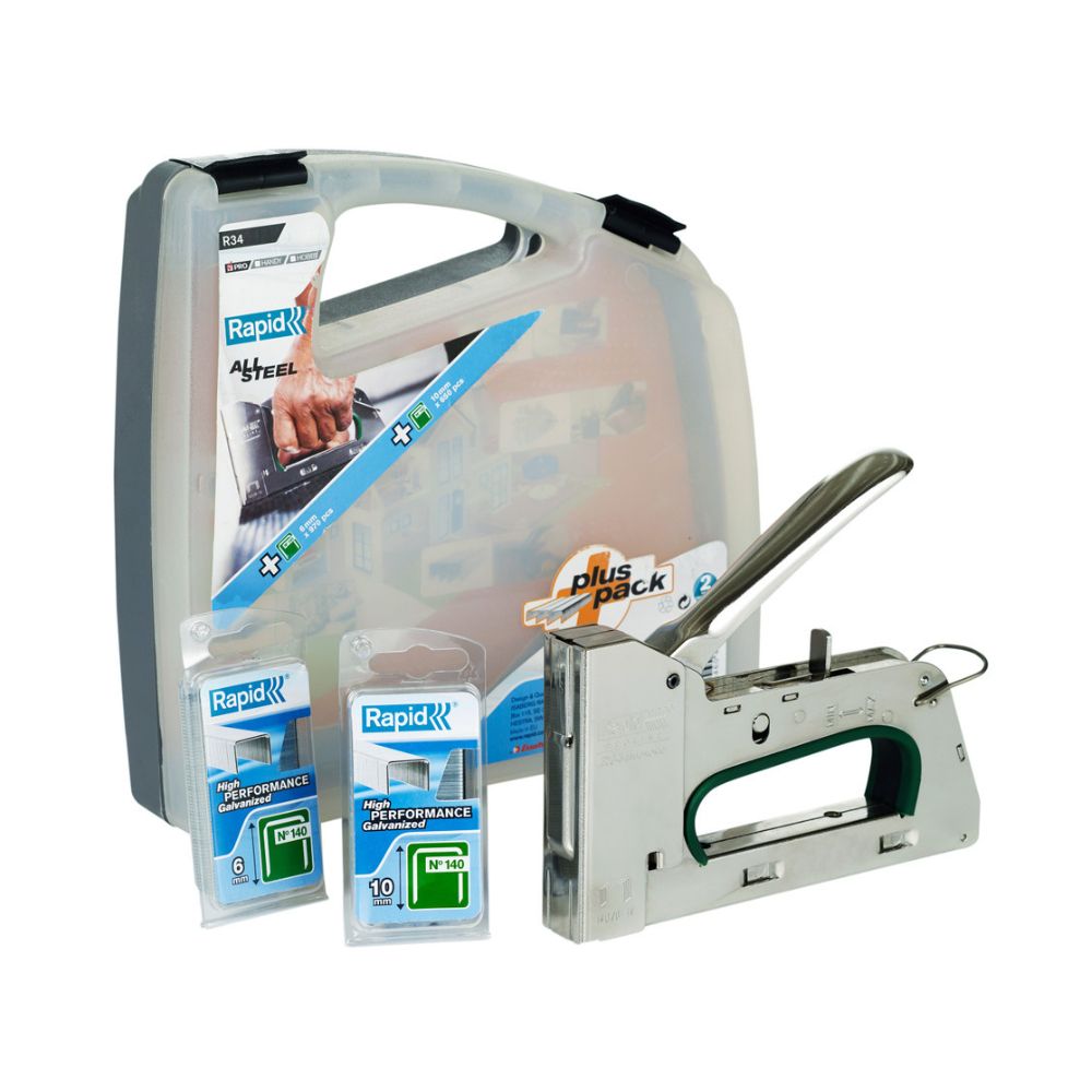 Rapid Heavy Duty Stapler R34 with Carry Case