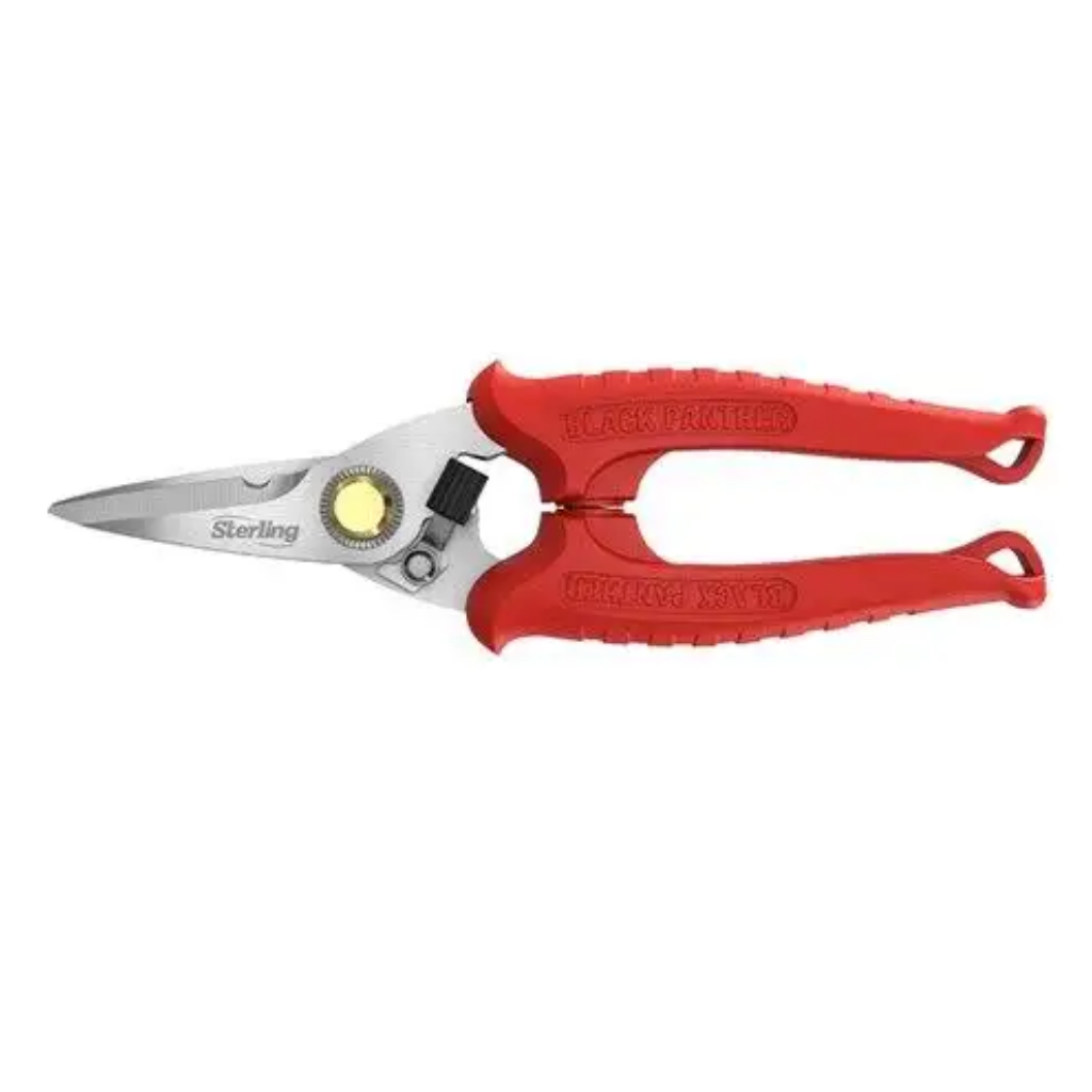 Sterling Black Panther Snips Hi-Tensile Red 185mm